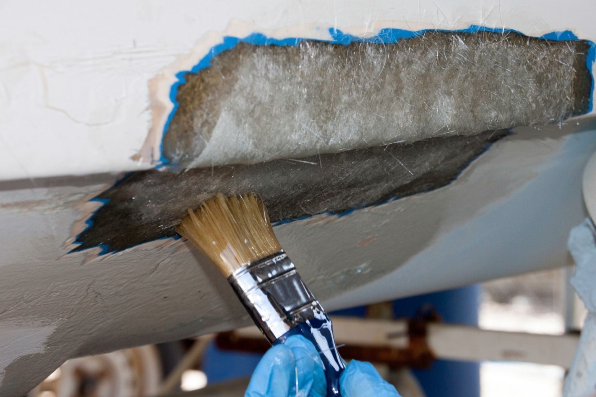 Yacht Gelcoat, Fiberglass & Osmosis in Vilamoura